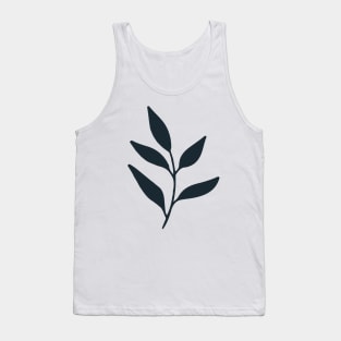 black leaf Tank Top